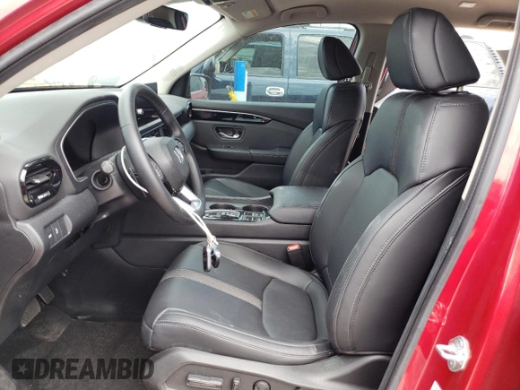 2023 Honda Pilot EX-L with VIN 5FNYG1H59PB020537, listed as a Copart auction lot 55279445 with 13,253 mi miles and Salvage title. Bid and sale history available at DreamBid. Image 7.