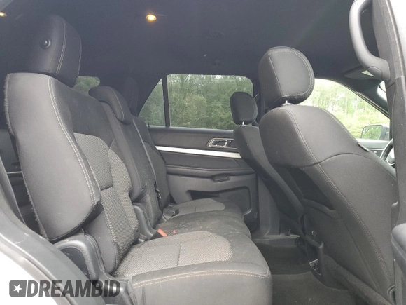 2017 Ford Explorer XLT with VIN 1FM5K7D81HGE13097, listed as a Copart auction lot 55858215 with 98,032 mi miles and Salvage title. Bid and sale history available at DreamBid. Image 11.