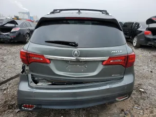 2014 Acura MDX Technology with VIN 5FRYD4H46EB014014, listed as a Copart auction lot 58973535 with 160,898 mi miles and Salvage title. Bid and sale history available at DreamBid. Image 6.