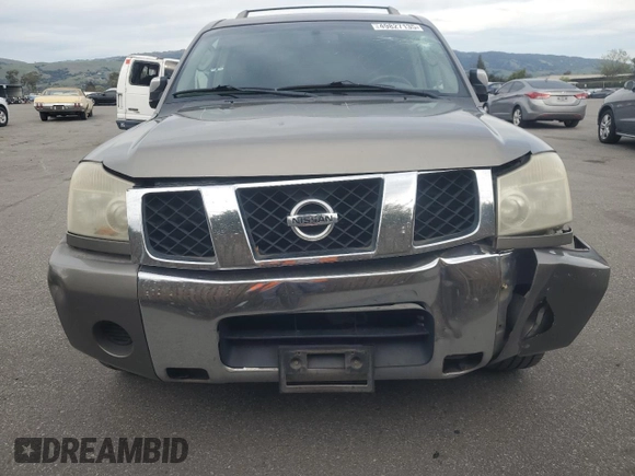 2007 Nissan Armada SE с VIN 5N1AA08A17N708331, выставлен на аукционе Copart как лот 49827135 с пробегом 235 239 миль миль и Списание • Salvage title. История ставок и продаж доступна на DreamBid. Изображение 5.
