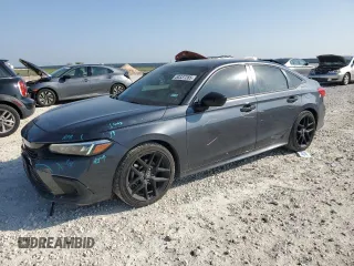 2024 Honda Civic Sedan Sport with VIN 2HGFE2F55RH541226, listed as a Copart auction lot 50337285 with 14,612 mi miles and Salvage Title. Bid and sale history available at carsss.com. Image 1.