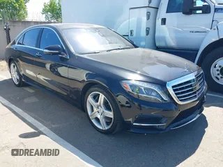 2016 Mercedes-Benz S 550 with VIN WDDUG8CB0GA223321, listed as a IAAI auction lot 42238741 with 125,654 mi miles and . Bid and sale history available at carsss.com. Image 1.