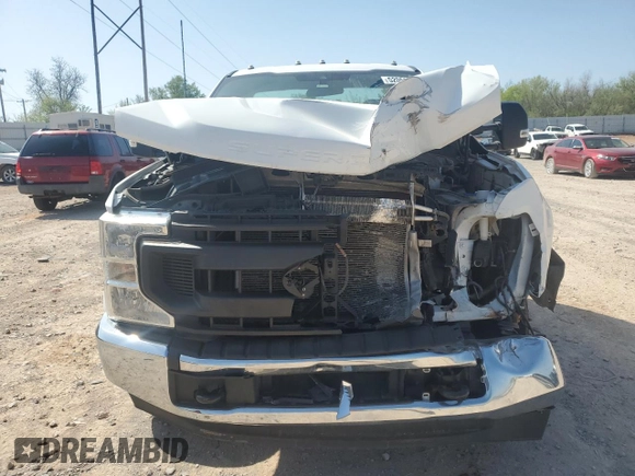 2022 Ford F-350 with VIN 1FDRF3G60NEE17240, listed as a Copart auction lot 52053935 with 84,918 mi miles and Salvage title. Bid and sale history available at DreamBid. Image 5.