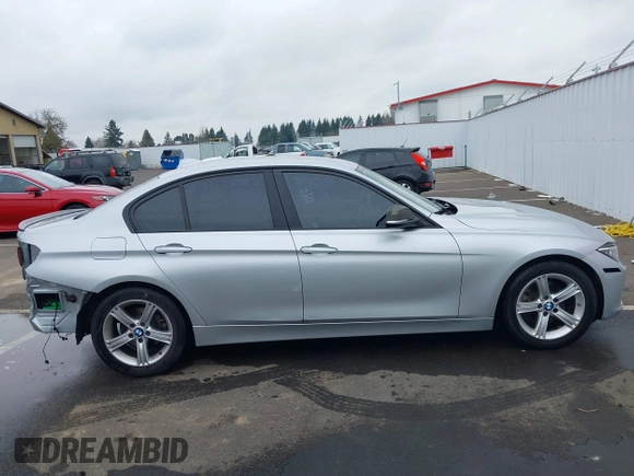 2013 BMW 3 Series 328i with VIN WBA3C1C51DF438981, listed as a IAAI auction lot 41741049 with 135,499 mi miles. Bid and sale history available at carsss.com. Image 14.