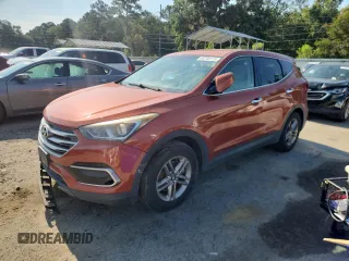 2017 Hyundai Santa Fe 2.4L with VIN 5XYZTDLB0HG439479, listed as a Copart auction lot 63748175 with 131,312 mi miles and Clean title. Bid and sale history available at DreamBid. Image 1.
