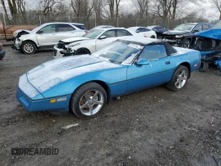 1989 Chevrolet Corvette with VIN 1G1YY3180K5125449, listed as a Copart auction lot 47791165 with 620,509 mi miles and Salvage Title. Bid and sale history available at carsss.com. Image 1.