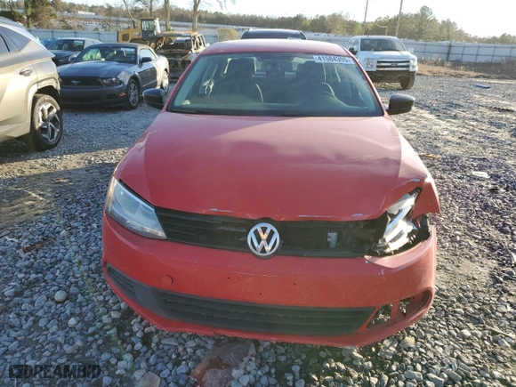 2013 Volkswagen Jetta Sedan S with VIN 3VW2K7AJ8DM370809, listed as a Copart auction lot 41584395 with 173,686 mi miles and Salvage Title. Bid and sale history available at carsss.com. Image 5.