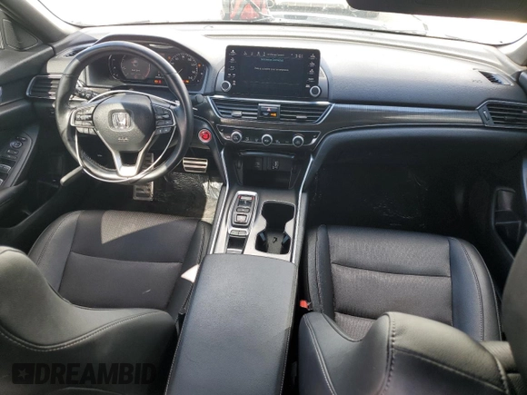 2020 Honda Accord Sport with VIN 1HGCV2F38LA022064, listed as a Copart auction lot 48915525 with 92,432 mi miles and Salvage title. Bid and sale history available at DreamBid. Image 8.