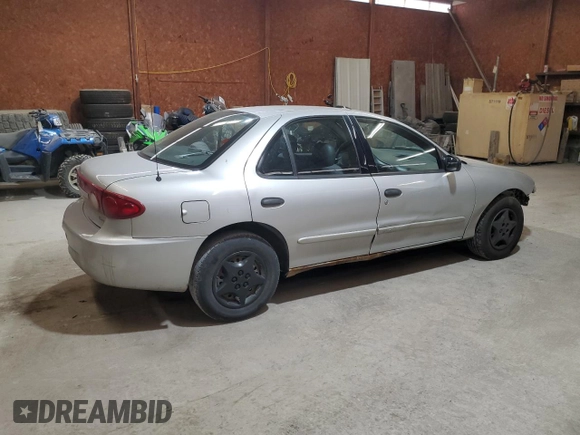 2003 Chevrolet Cavalier with VIN 1G1JC52F837383281, listed as a Copart auction lot 54591265 with 121,243 mi miles and Salvage Title. Bid and sale history available at DreamBid. Image 3.