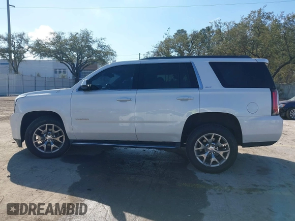 2017 GMC Yukon SLT with VIN 1GKS1BKC7HR368759, listed as a IAAI auction lot 41477644 with 1 mi miles. Bid and sale history available at carsss.com. Image 13.