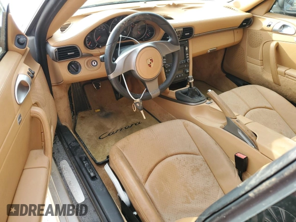 2010 Porsche 911 Carrera with VIN WP0AA2A95AS706400, listed as a Copart auction lot 74465064 with Not Provided miles and Salvage Title. Bid and sale history available at carsss.com. Image 8.