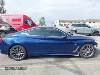 2017 Infiniti Q60 Red Sport 400 with VIN JN1FV7EK1HM610978, listed as a IAAI auction lot 41904287 with 80,066 mi miles and . Bid and sale history available at carsss.com. Image 14.
