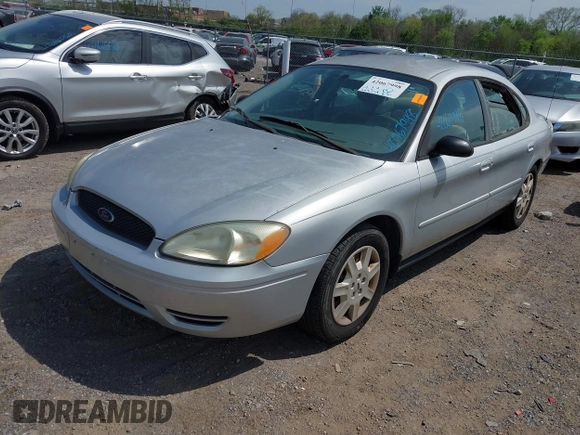 2006 Ford Taurus SE with VIN 1FAFP53U66A101635, listed as a IAAI auction lot 42067998 with 208,734 mi miles. Bid and sale history available at carsss.com. Image 2.