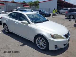 2012 Lexus IS 250 with VIN JTHCF5C25C5057872, listed as a IAAI auction lot 42591321 with 148,672 mi miles and . Bid and sale history available at DreamBid. Image 1.