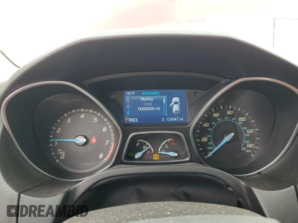 2014 Ford Focus SE with VIN 1FADP3K20EL333856, listed as a Copart auction lot 51515155 with 124,947 mi miles and Salvage Title. Bid and sale history available at carsss.com. Image 9.