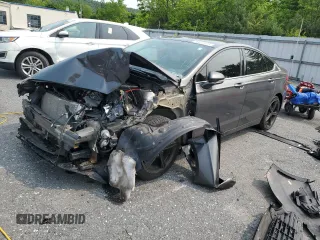2016 Ford Fusion SE with VIN 3FA6P0H76GR393512, listed as a Copart auction lot 59312425 with 174,025 mi miles and Salvage title. Bid and sale history available at DreamBid. Image 1.