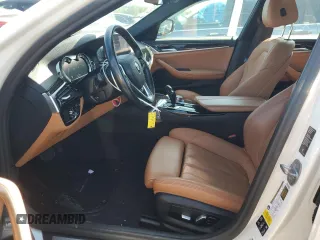 2019 BMW 5 Series 530i xDrive with VIN WBAJA7C50KWW31412, listed as a Copart auction lot 56159605 with 39,947 mi miles and Salvage title. Bid and sale history available at DreamBid. Image 7.
