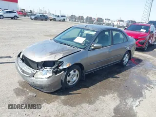 2004 Honda Civic with VIN JHMES96674S020013, listed as a IAAI auction lot 41827411 with 118,601 mi miles. Bid and sale history available at carsss.com. Image 22.