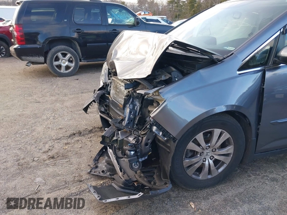 2014 Honda Odyssey EX-L with VIN 5FNRL5H67EB073640, listed as a IAAI auction lot 41115124 with 99,841 mi miles and . Bid and sale history available at carsss.com. Image 17.
