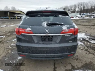 2014 Acura RDX Tech Pkg with VIN 5J8TB4H55EL010626, listed as a Copart auction lot 53774865 with 0 mi miles and Non Repairable. Bid and sale history available at carsss.com. Image 6.