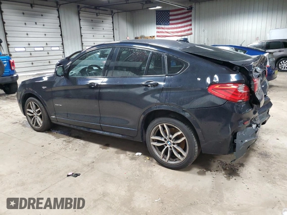 2016 BMW X4 xDrive28i z VIN 5UXXW3C51G0R20377, wystawiony jako Copart lot #56760505 z przebiegiem 106 669 mil mil oraz Nie do naprawy • Non repairable. Historia ofert i sprzedaży dostępna na DreamBid. Obrazek 2.