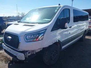 2023 Ford Transit Passenger XL with VIN 1FBAX2YG2PKB09012, listed as a IAAI auction lot 41814263 with 50,901 mi miles. Bid and sale history available at carsss.com. Image 17.
