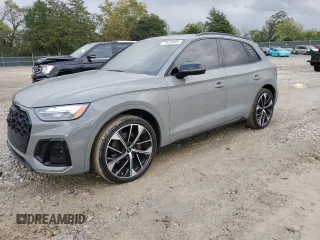 2021 Audi SQ5 Premium Plus with VIN WA1B4AFYXM2097163, listed as a Copart auction lot 73679364 with 65,178 mi miles and Clean Title. Bid and sale history available at DreamBid. Image 1.