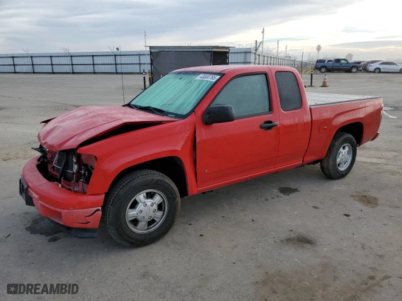 2006 Chevrolet Colorado LS with VIN 1GCCS198968157347, listed as a Copart auction lot 43800765 with 85,783 mi miles and Salvage Title. Bid and sale history available at carsss.com. Image 1.