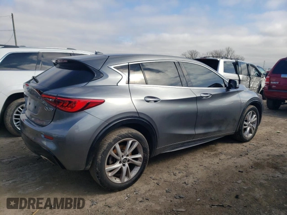 2017 Infiniti QX30 Sport with VIN SJKCH5CP3HA017499, listed as a Copart auction lot 46955954 with 100,772 mi miles. Bid and sale history available at carsss.com. Image 3.