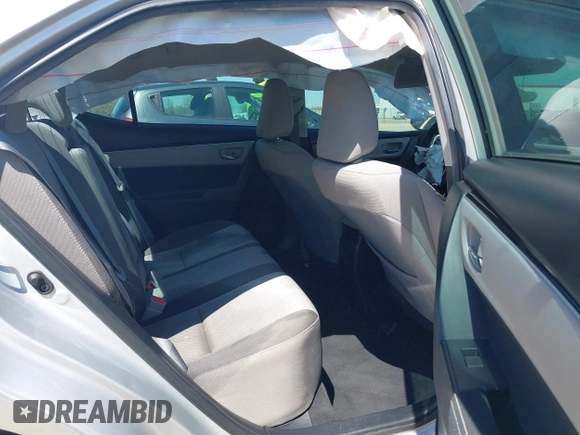 2019 Toyota Corolla L with VIN 2T1BURHEXKC163703, listed as a IAAI auction lot 41870512 with 131,153 mi miles. Bid and sale history available at carsss.com. Image 8.