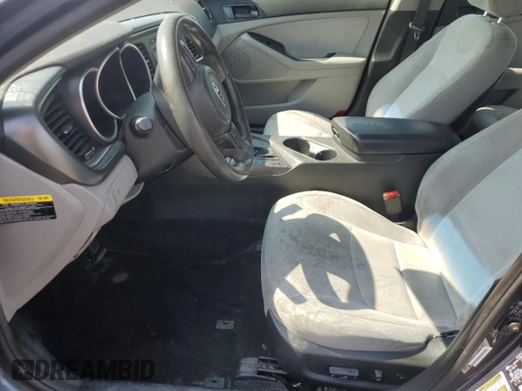 2015 Kia Optima LX with VIN 5XXGM4A78FG384218, listed as a Copart auction lot 60218455 with 149,859 mi miles and Salvage title. Bid and sale history available at DreamBid. Image 7.