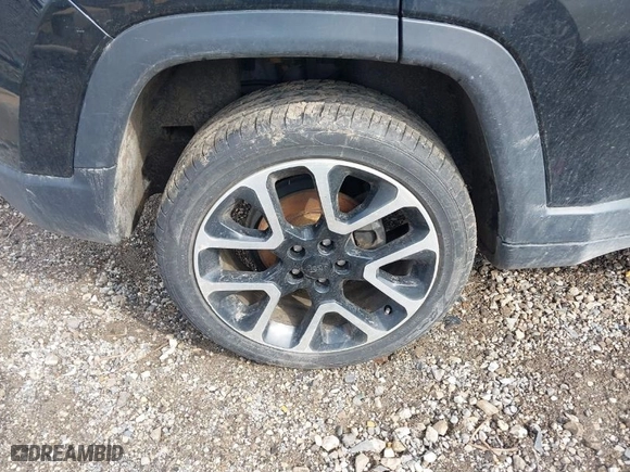 2018 Jeep Compass Limited with VIN 3C4NJDCB5JT200299, listed as a IAAI auction lot 41920241 with 122,217 mi miles. Bid and sale history available at carsss.com. Image 17.