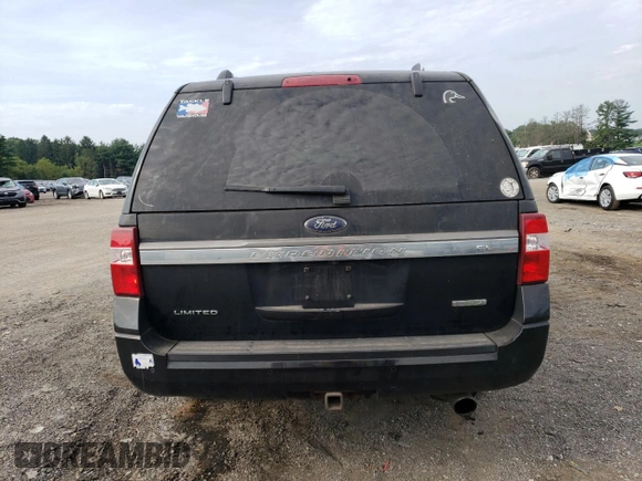 2017 Ford Expedition EL Limited with VIN 1FMJK2AT9HEA06800, listed as a Copart auction lot 69048524 with 125,616 mi miles and Salvage Title. Bid and sale history available at carsss.com. Image 6.