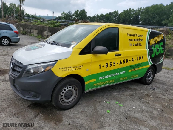 2021 Mercedes-Benz Metris Cargo Van with VIN W1YV0BEY4M3838712, listed as a Copart auction lot 65047204 with 19,226 mi miles and Salvage Title. Bid and sale history available at carsss.com. Image 1.