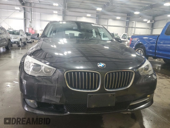 2013 BMW 5 Series 535i Gran Turismo xDrive with VIN WBASP2C58DC339436, listed as a Copart auction lot 57293945 with 169,226 mi miles and Salvage title. Bid and sale history available at DreamBid. Image 5.