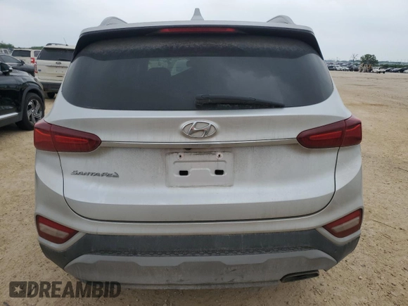 2019 Hyundai Santa Fe Limited with VIN 5NMS53AD2KH027877, listed as a Copart auction lot 51873095 with 105,587 mi miles and Clean Title. Bid and sale history available at carsss.com. Image 6.