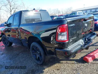 2022 Ram 1500 Big Horn with VIN 1C6SRFBT5NN202973, listed as a IAAI auction lot 41623935 with 45,045 mi miles and . Bid and sale history available at DreamBid. Image 3.