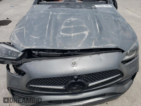2024 Mercedes-Benz C 300 with VIN W1KAF4HB7RR178065, listed as a Copart auction lot 55681405 with Not provided miles and Salvage title. Bid and sale history available at DreamBid. Image 11.