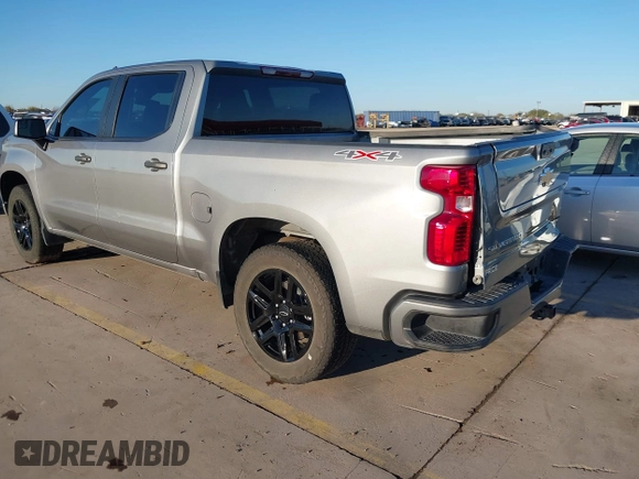 2023 Chevrolet Silverado 1500 Custom with VIN 3GCPDBEK2PG138198, listed as a IAAI auction lot 41023057 with 36,733 mi miles and . Bid and sale history available at DreamBid. Image 3.