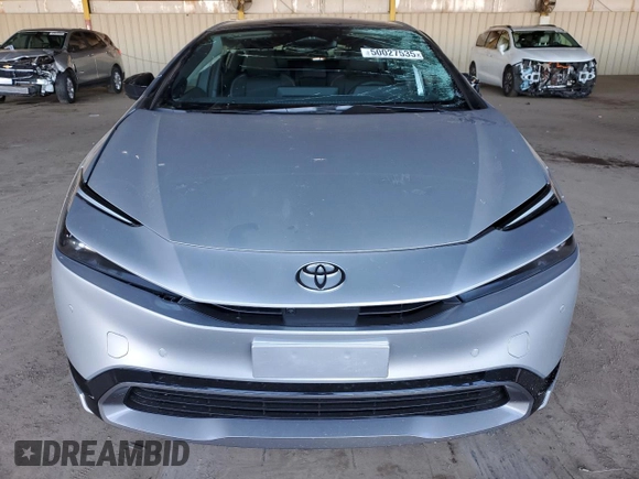 2024 Toyota Prius LE with VIN JTDACAAU4R3044307, listed as a Copart auction lot 50027535 with 2,215 mi miles and Salvage Title. Bid and sale history available at carsss.com. Image 5.