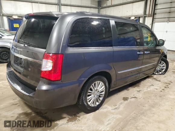 2016 Chrysler Town & Country Touring L Anniversary Edition with VIN 2C4RC1CG3GR285452, listed as a Copart auction lot 50752204 with 139,435 mi miles and Salvage Title. Bid and sale history available at DreamBid. Image 3.