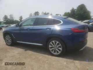 2019 BMW X4 xDrive30i with VIN 5UXUJ3C52KLG51818, listed as a Copart auction lot 59573625 with 77,841 mi miles and Salvage title. Bid and sale history available at DreamBid. Image 2.