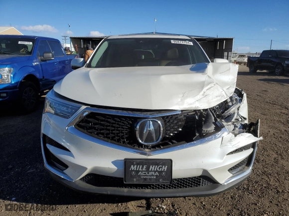 2019 Acura RDX w/Advance Pkg with VIN 5J8TC2H76KL017955, listed as a Copart auction lot 86873194 with 32,137 mi miles and Salvage Title. Bid and sale history available at carsss.com. Image 5.