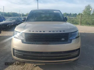 2025 Land Rover Range Rover SE with VIN SALKPBFU6SA291703, listed as a Copart auction lot 63094105 with 2,577 mi miles and Salvage title. Bid and sale history available at DreamBid. Image 5.