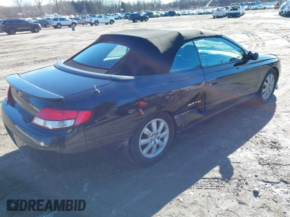 2001 Toyota Solara SE with VIN 2T1FF28PX1C524849, listed as a IAAI auction lot 41607318 with 167,524 mi miles and . Bid and sale history available at carsss.com. Image 4.