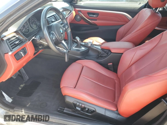 2014 BMW 4 Series 428i xDrive with VIN WBA3N5C59EF716920, listed as a Copart auction lot 53915275 with 125,300 mi miles and Salvage title. Bid and sale history available at DreamBid. Image 7.