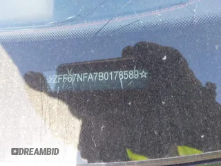 2011 Ferrari 458 Italia z VIN ZFF67NFA7B0178589, wystawiony jako IAAI lot #41285530 z przebiegiem 9226 mil mil oraz . Historia ofert i sprzedaży dostępna na DreamBid. Obrazek 9.