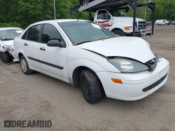 2002 Ford Focus LX with VIN 1FAFP33P42W350981, listed as a IAAI auction lot 42245449 with Not Provided miles and . Bid and sale history available at DreamBid. Image 1.