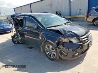 2016 Honda Odyssey Touring Elite with VIN 5FNRL5H93GB146838, listed as a Copart auction lot 54314345 with 171,479 mi miles and Salvage Title. Bid and sale history available at carsss.com. Image 4.