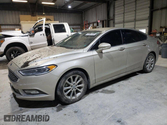 2017 Ford Fusion SE with VIN 3FA6P0HD8HR274576, listed as a Copart auction lot 41805145 with 149,893 mi miles and Salvage title. Bid and sale history available at DreamBid. Image 1.